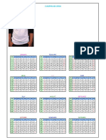 Disen Kalender Xstaff