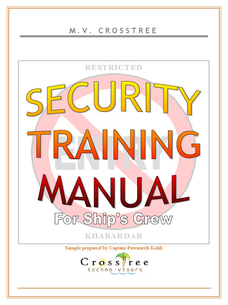Security Training of Ship | PDF | Ships | Sea Captain