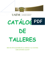 Presentación de Catálogo de Talleres