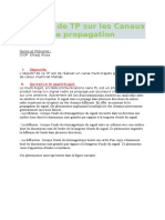 Rapport Canaux de Prop