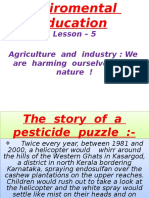 Lesson - 5 Agriculture and Industry: We Are Harming Ourselves and Nature !