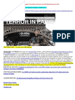 15-11-2015-10 Raisons Pour Lesquelles Les Attaques Terroristes de Paris ont été Exécutés Par la CIA