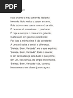 SONETO CV