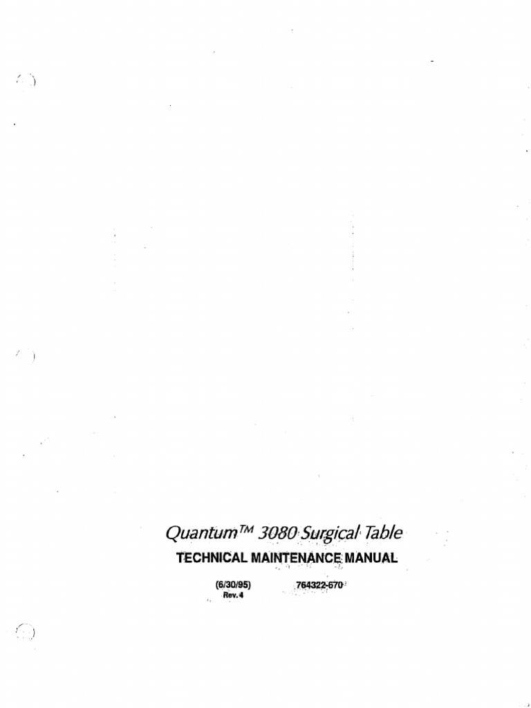 Amsco 3080 SP Maintenance and Operators Manual | PDF
