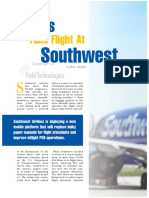 "iPads Take Flight at Southwest," Field Technologies, August 2016