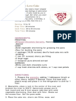 Chocolate Love Cake PDF