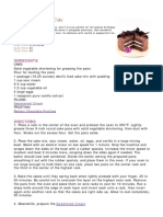 The Perfect Chocolate Cake PDF
