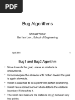 Bug Algorithms