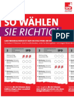 Wahlverfahren Musterstimmzettel 