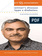 Diabetes and alzheimer