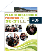 PDM - Primero Villa de Leyva - 2016-2019