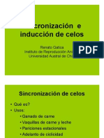 Sincronización e Inducción de Celos: Renato Gatica Instituto de Reproducción Animal, Universidad Austral de Chile