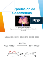 Interpretación de Gasometrias Con Lactato