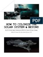 How to colonize the solar system & beyond
