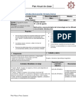 Plan de Clase Ofimatica 1 Er Bimestre