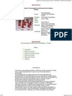 Processamento Artesanal de Tomate