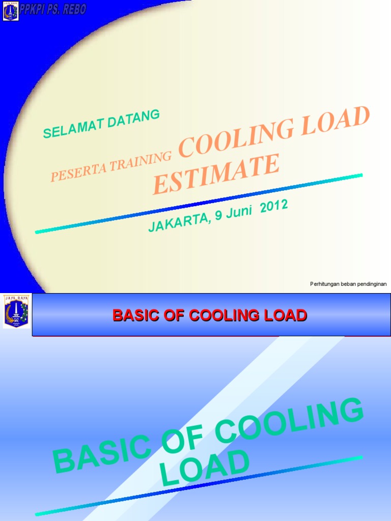 Cooling Load Calculation for VRV Units | PDF