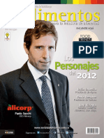 31 Revista Alimentos Edicion 31 Los Personajes Del 2012