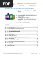 Download Complete Set of ISO 9001 Procedures by Centauri Business Group Inc SN321643076 doc pdf