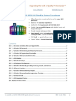 Complete Set of ISO 9001 Procedures