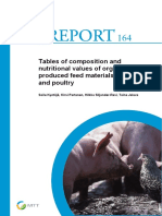 Tables Composition Nutritional Values Organically Feed Materials Pigs Poultry
