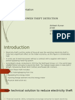 Seminar Presentation Electrical Power Theft Detection: Akhlesh Kumar Jindal 13085008 B.Tech. (Part-4)