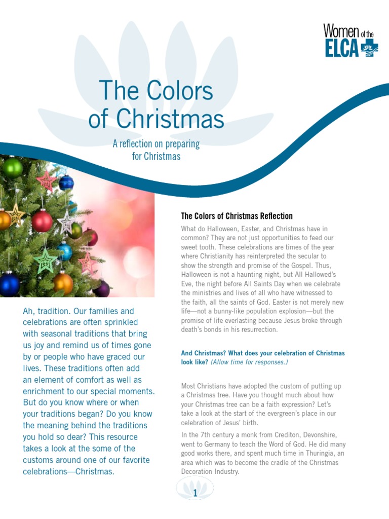 Colors of Christmas | Christmas | Christmas Tree