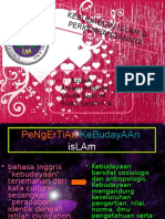 PreSentSi PengErtiAn KEbUDAYAAn ISlam