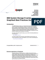IBM System Storage N series SnapVault Best Practices Guide