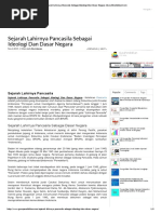 Download Sejarah Lahirnya Pancasila Sebagai Ideologi Dan Dasar Negara _ GuruPendidikanpdf by Ade Chandra SN321653854 doc pdf