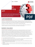 Case Study On Automation Capability CT ARROW