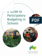 A Guide To Participatory Budgeting in Schools