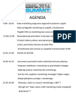 Agenda Sarajevo Marketing Summit