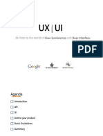 UX - UI Introduction