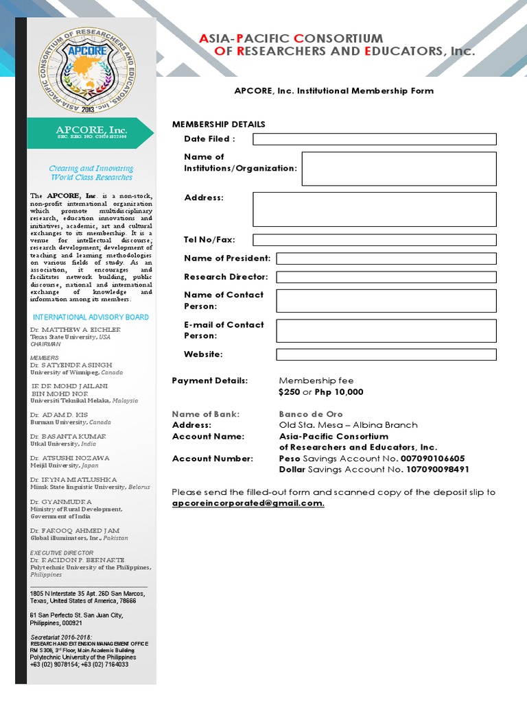 APCORE Online Journal Overview | PDF | Wellness
