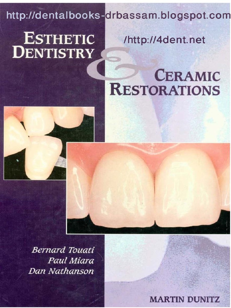 Esthetic Dentistry and Ceramic Restoration, 1ed PDF Tooth Enamel
