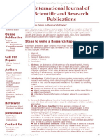 How to Publish a Research Paper - How to Write Research Paper