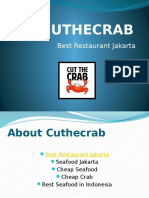 Cuthecrab Is A Famous Restaurant in Indonesia at Jakarta