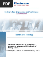 Testing Induction Firstware