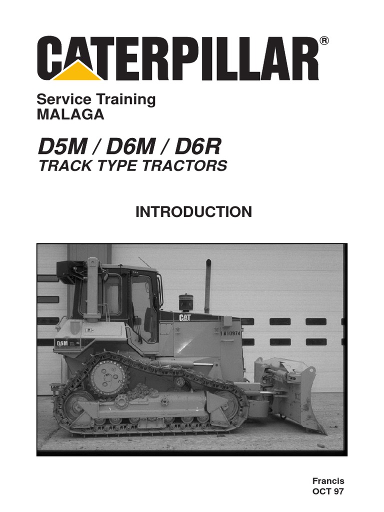 Tractor d5m d6r Cat PDF Automatic Transmission Transmission (Mechanics)