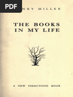 Henry Miller - The Books in My Life PDF