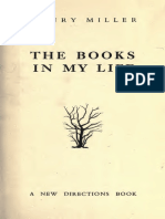 Henry Miller - The Books in My Life PDF