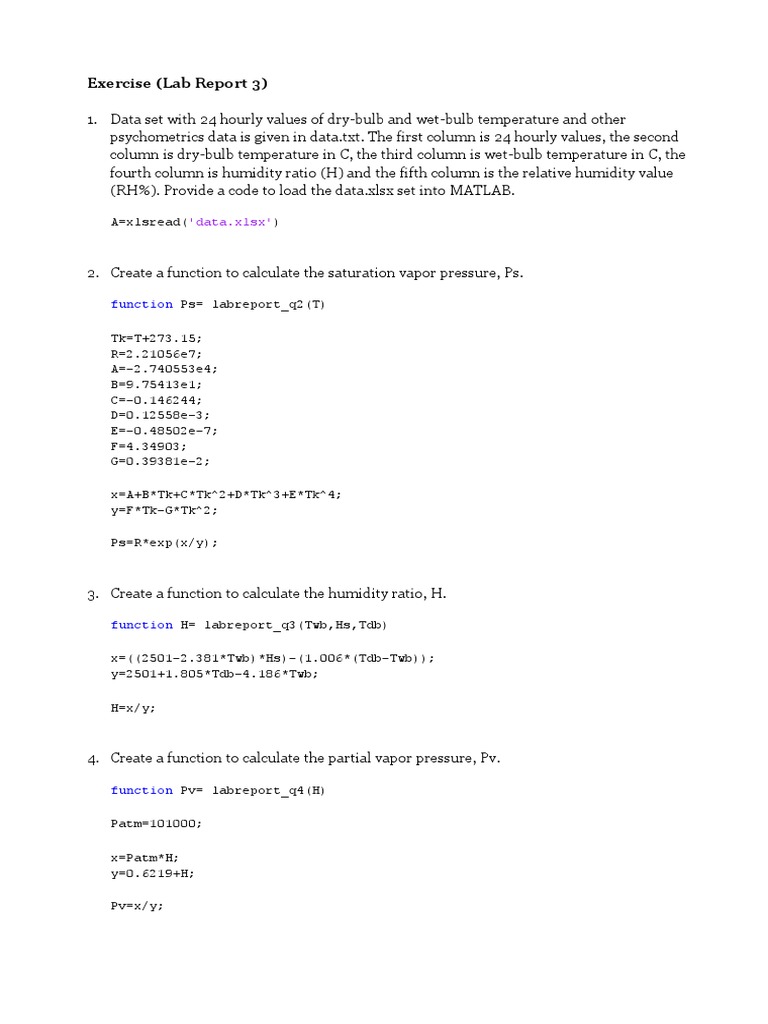 Matlab 3 | PDF