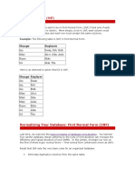 Normalization Examples