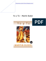 Yo y Tú - Martín Buber