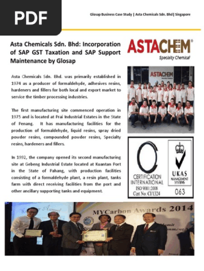 Annexure Iv Part 7 Asta Chemicals Sdn Bhd Pdf