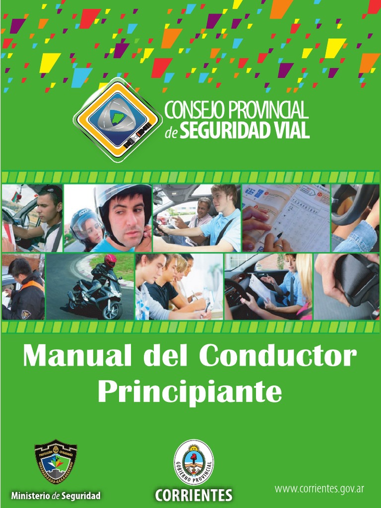 Manual Del Conductor Principiante PDF Transporte Bienestar