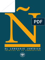 El Lenguaje Juridico