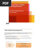Beyond Sport Budgeting and Forecasting Toolkit