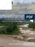 Minería Aurífera en Madre de Dios y Contaminación Con Mercurio